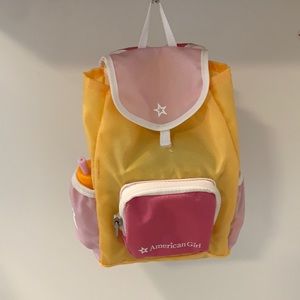 american girl doll school backpack!!